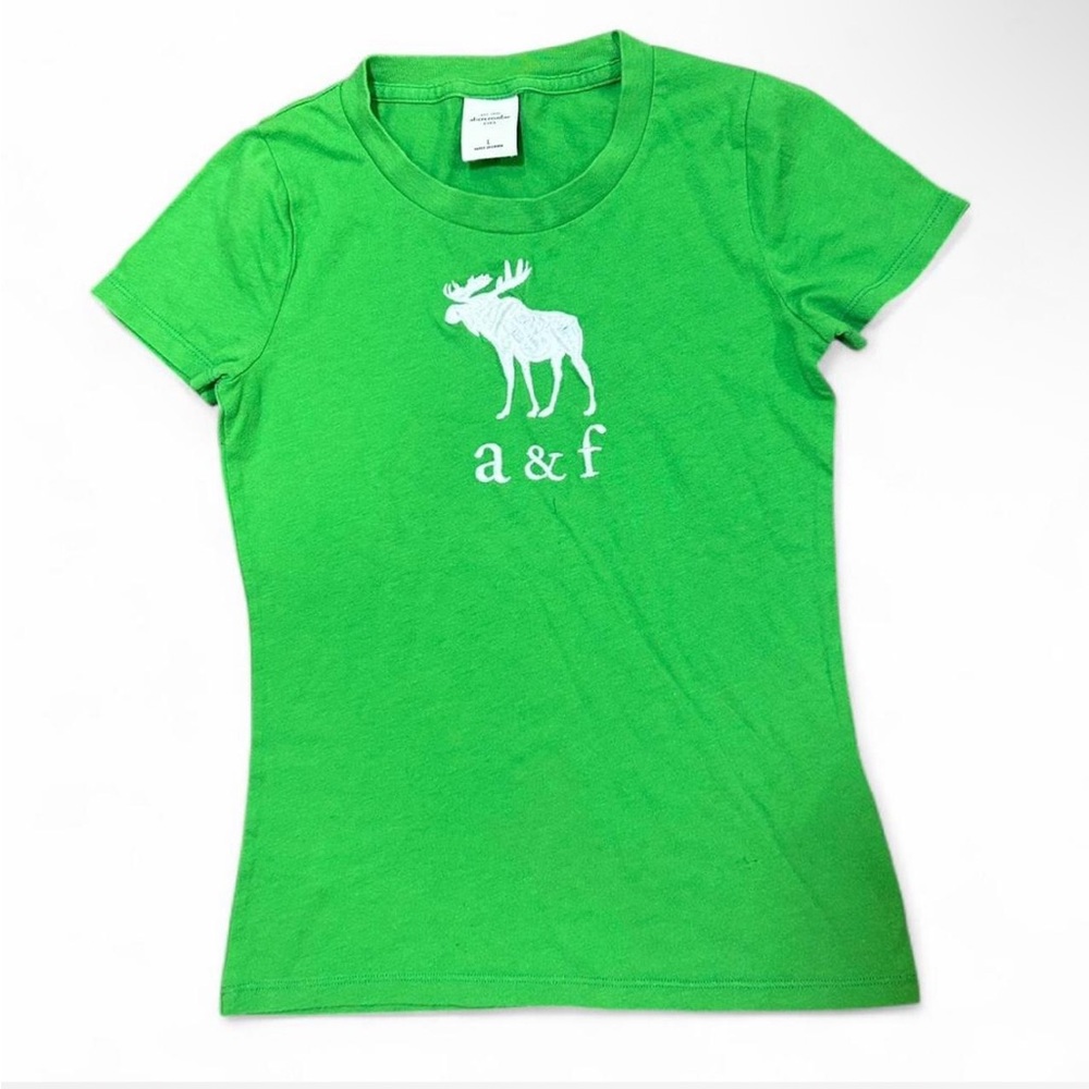 Abercrombie & Fitch Green Short Sleeve Tee